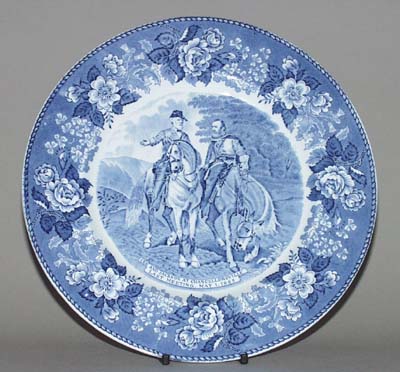 Plate Lee and Jackson c1970s